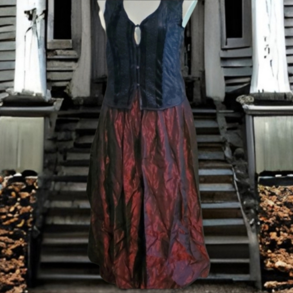 Distressed Goth Skirt
